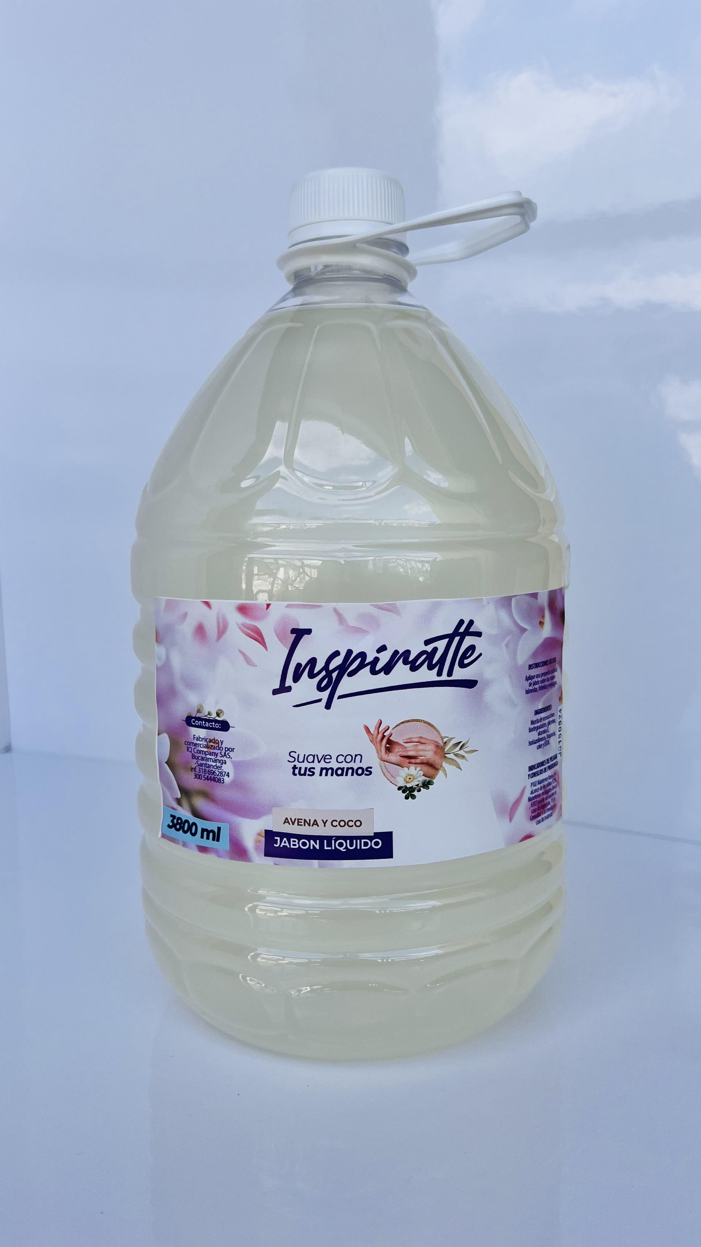 jabon de Manos de Avena y Coco